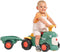 Falk Maurice Looptractor Set Groen/Geel
