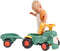 Falk Maurice Looptractor Set Groen/Geel