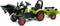 FALK Speelgoedtractor pedalen Claas Arion 410 voorlader en aanhanger