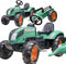 Falk Tractor Farm Lander Set Vintage Groen met Aanhanger 3-7 Jaar - 60% Gerecycled Plastic