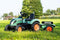 Falk Tractor Farm Lander Set Vintage Groen met Aanhanger 3-7 Jaar - 60% Gerecycled Plastic