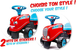 FALK Tractor GO Rood met aanhanger vanaf 1 jaar