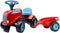 FALK Tractor GO Rood met aanhanger vanaf 1 jaar