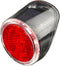 Falkx Achterlicht Led Zonne-energie Rood/zwart