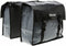Falkx Dubbele Fietstas Zwart / Grijs - 40 L - Bisonyl - Geschikt voor E-bikes