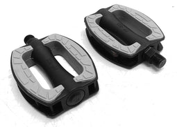 Falkx FALKX Stable pedalen 9/16 zwart-grijs