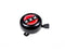 Falkx Fietsbel Amsterdam 50 Mm Zwart/rood