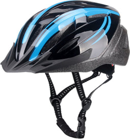 FALKX Fietshelm - Blauw/Zwart