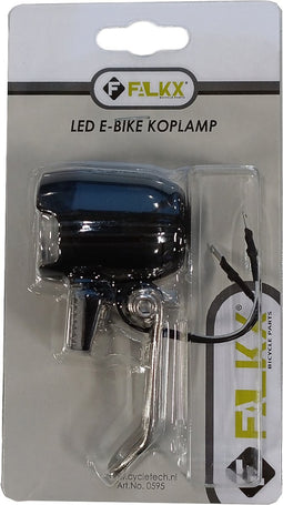 Falkx Koplamp El6d E-bike Led Zwart