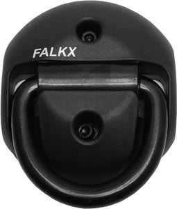 FALKX Muuranker / Vloeranker - 14mm gehard stalen oog - Incl. bevestigingsbouten