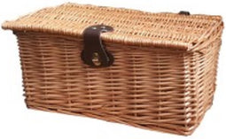 Falkx Rieten Fietsmand - Rotan - 24L - Met Klep