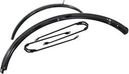 Falkx Spatborden Set Staal 28 Inch Zwart