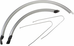 Falkx Spatbordenset Cr20a 28 Inch 60 Mm Kunststof Grijs