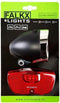 Falkx Verlichtingsset El11a Batterijen Zwart