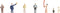 Faller 155606 N Bruiloftsgasten figuren Geverfd, Staand