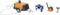 Faller - Construction machine set - FA180344 - modelbouwsets, hobbybouwspeelgoed voor kinderen, modelverf en accessoires