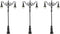 Faller H0 Bollamp (hangend) Dubbel Kant-en-klaar model 180114 3 stuk(s)