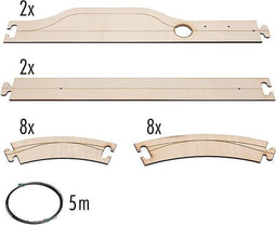 Faller - Laser-Street basis set Stratenelementen - modelbouwsets, hobbybouwspeelgoed voor kinderen, modelverf en accessoires