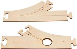 Faller - Laser-Street Splitsing en invoeging 45° - modelbouwsets, hobbybouwspeelgoed voor kinderen, modelverf en accessoires