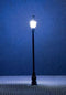 Faller - LED Park light. 3 pcs. - FA180108 - modelbouwsets, hobbybouwspeelgoed voor kinderen, modelverf en accessoires