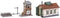 Faller - Set Lokaalspoor locloods met blokpost - modelbouwsets, hobbybouwspeelgoed voor kinderen, modelverf en accessoires