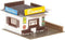 Faller Verkoopkiosk Modelbouwdecoratie