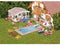 Faller - Zwembad en tuinhuisje - modelbouwsets, hobbybouwspeelgoed voor kinderen, modelverf en accessoires