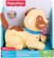 Fisher-Price Lil' Snoopy - Rolspeeltje - Draait hoofd en kwispelt staart - Wit