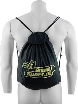 Fanartikelen - Avantisport.nl gym bag - Avantisport.nl Rugtas - One Size - Black/Yellow