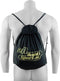 Fanartikelen - Avantisport.nl gym bag - Avantisport.nl Rugtas - One Size - Black/Yellow