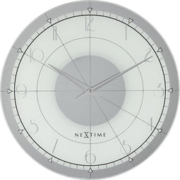 Fancy Round wandklok wit - NeXtime