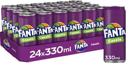 Fanta Cassis 24 blikjes x 33 cl