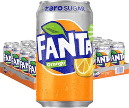 Fanta Orange zero sugar 24 blikjes x 33 cl