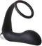 FANTASSTIC VIBRATING ANAL PLUG WITH COCKRING BLACK