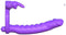 Fantasy C Ringz Double Penetrator Rabbit Cockring Met Dildo