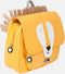 Trixie Boekentas - Mr. Lion - Schooltas voor Kind - School tas Waterafstotend - Voor Jongens en Meisjes - Rugtas voor Basisschool - Geel