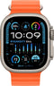 Apple Watch Ultra 2 - Smartwatch - Titanium 49mm - Ocean-bandje Oranje