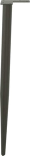 vidaXL - Salontafelpoten - conische - vorm - 4 - st - 72-73 - cm - staal - antraciet