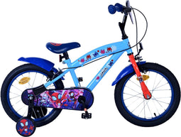 Volare Spidey - Kinderfiets - 16 inch - Twee handremmen - Blauw
