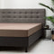 Fresh & Co Standaard hoeslaken - 180 x 200 cm - 100% Katoen - Taupe