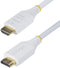 Startech.com HDMI2-CABLE-4K60-6FW - HDMI Kabel - 1,8 m 18 Gbit/s HDR10 ARC - Wit