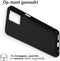 iMoshion Hoesje Geschikt voor Motorola Moto G14 Hoesje Siliconen - iMoshion Color Backcover - Zwart