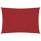 Zonnescherm rechthoekig 3x6 m oxford stof rood