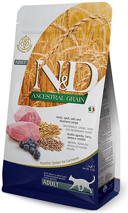 Farmina Ancestral Lam 5kg Kat Voedsel Transparant 5kg