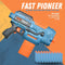 Fast Pioneer - speelgoedpistool - inclusief schuimkogels