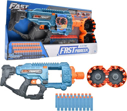 Fast Pioneer Speelgoedpistool Met Roterend Magazijn - 36 Kogels