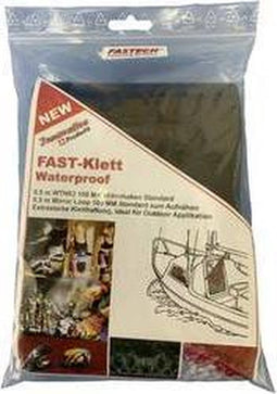 FASTECH® 707-330-Bag Klittenband Om op te naaien Microhaak (l x b) 500 mm x 100 mm Zwart 0.5 m