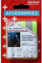 FASTECH® 788-777KC Klittenband Met reflector, Om op te naaien Haak- en lusdeel (l x b) 400 mm x 30 mm Neon-geel 2 stuk(