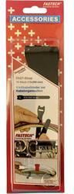 FASTECH® 802-330 Klittenband kabelbinder Om te bundelen Haak- en lusdeel (l x b) 200 mm x 13 mm Zwart 10 stuk(s)