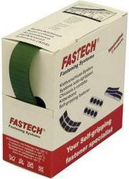 FASTECH® B25-STD-H-033505 Klittenband Om op te naaien Haakdeel (l x b) 5 m x 25 mm Groen 5 m